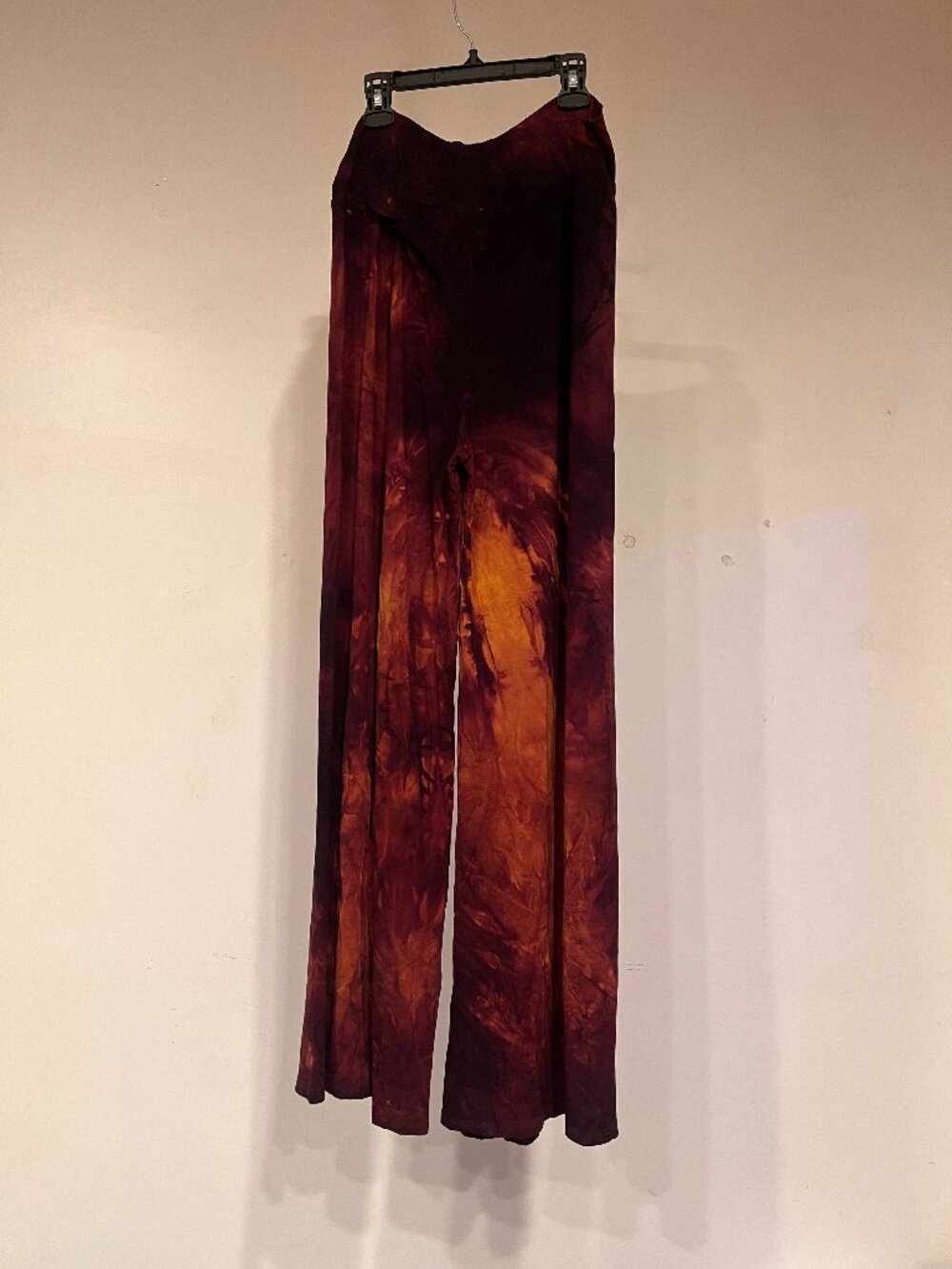 Purple and Yellow Tie DyeYoga Pants